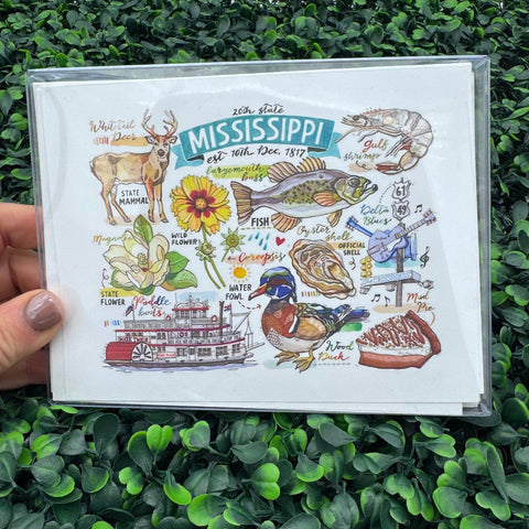 Mississippi Note Card Set
