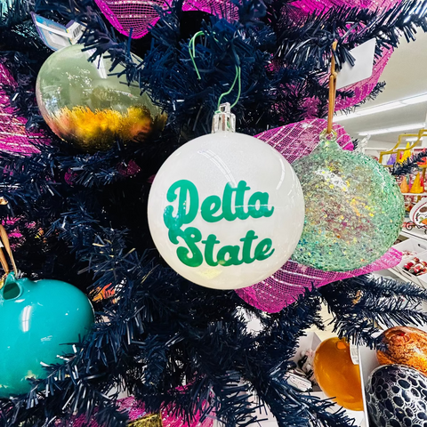 Delta State Script Ornament