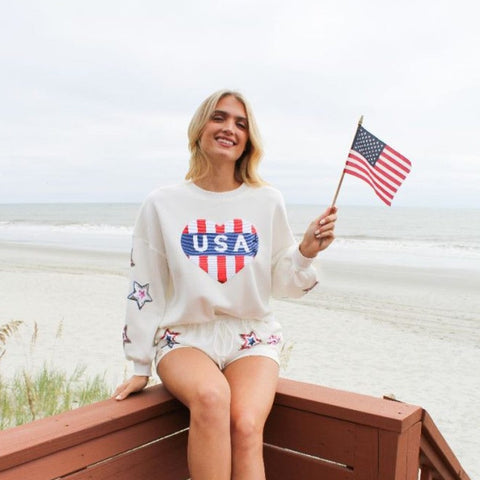 Simply Southern® Sequin USA Set