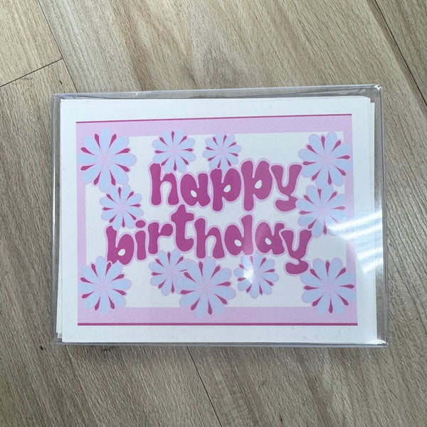 Happy Birthday Note Card Set