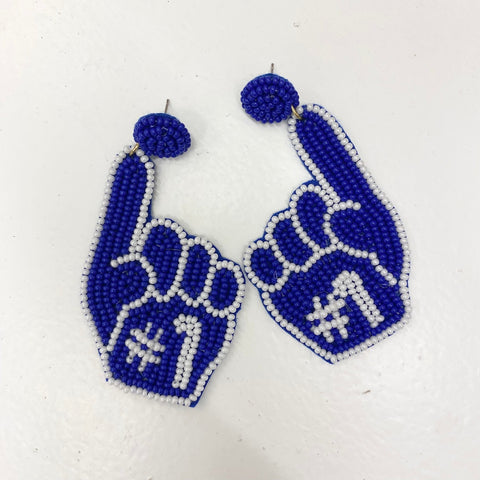 No. 1 Seed Bead Earrings