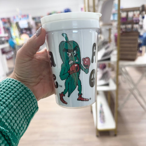 Okra Toddler Cup with Straw