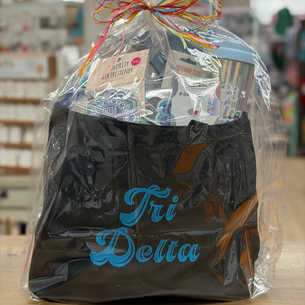 Tri Delta Medium Bid Day Basket