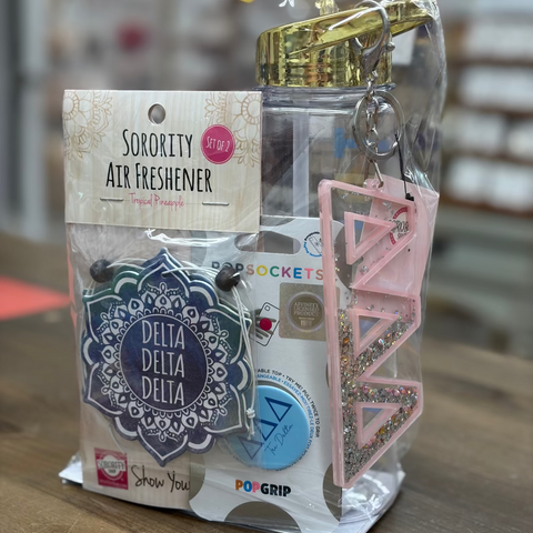 Tri Delta Small Bid Day Basket - Heidisonline