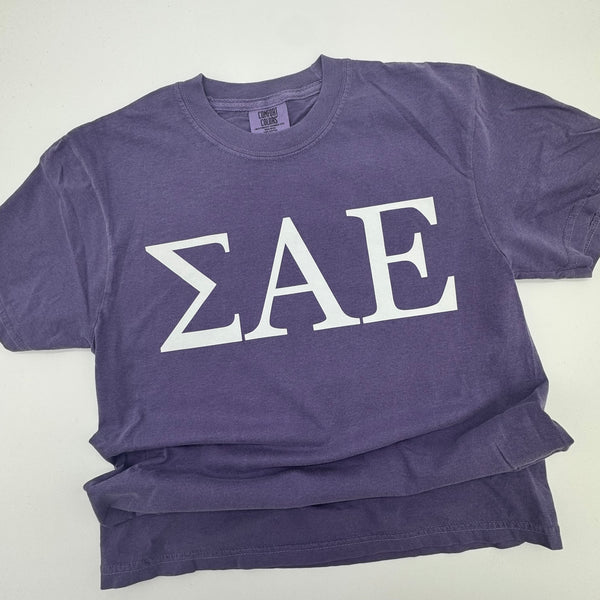 Sigma Alpha Epsilon Letter Tee
