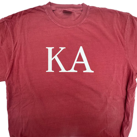 Kappa Alpha Letter Tee