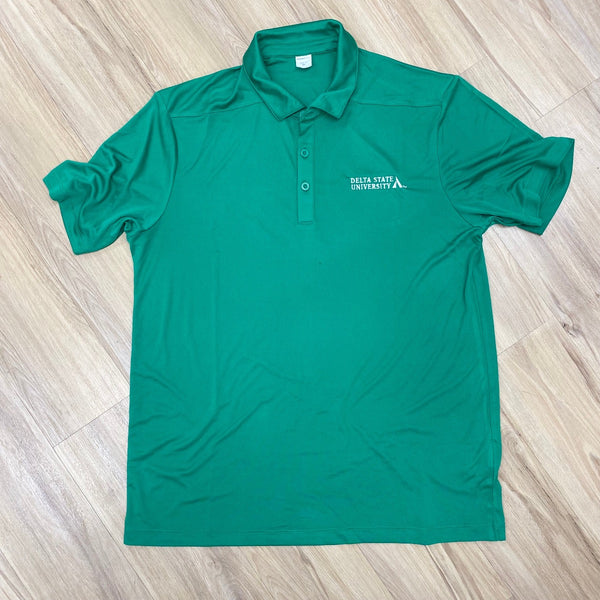 Delta State University Logo Dri-Fit Polo