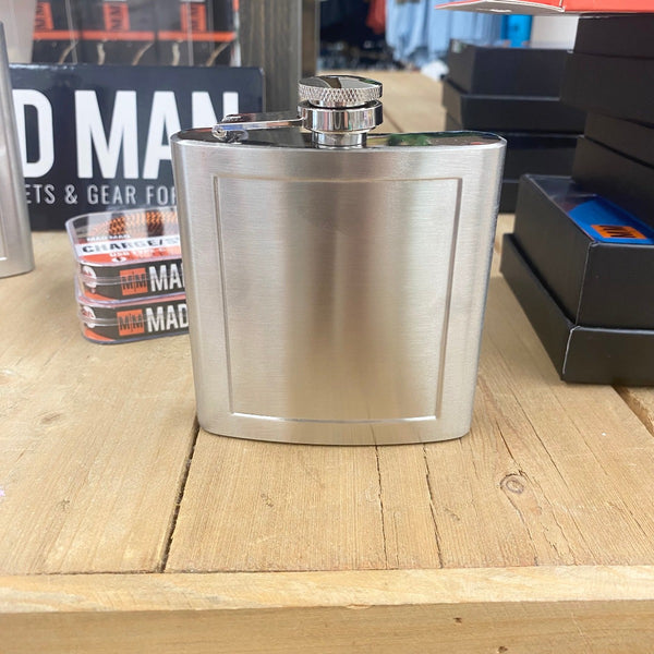 6oz Stainless Steel Hip Flask