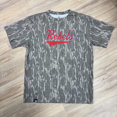 Rebels Mossy Oak® Washed Bottomland Short Sleeve