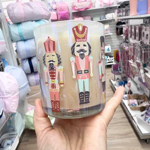 Sweet Grace Nutcracker Candle