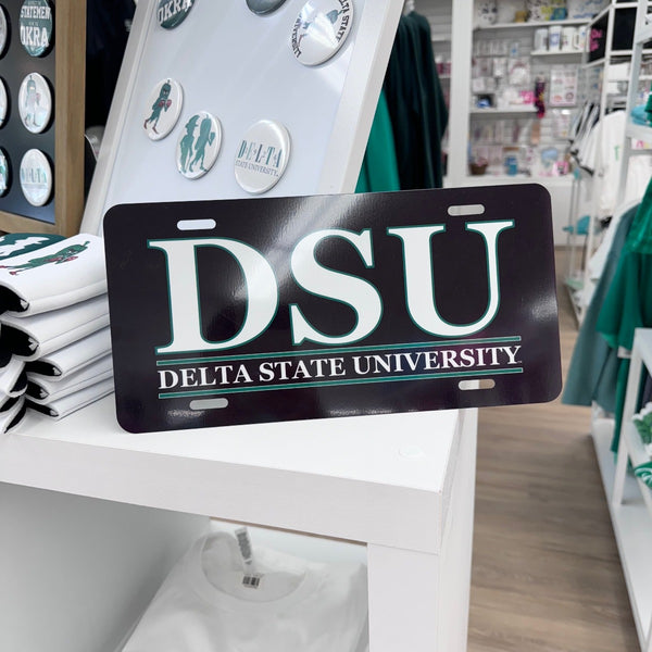 DSU Black Car Tag