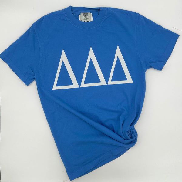 Tri Delta Letter Tee