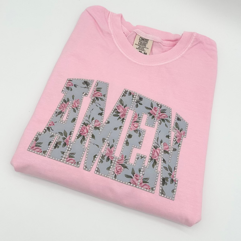 Floral Amen Tee - Heidisonline