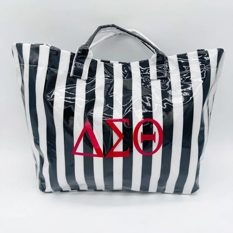 Delta Sigma Theta Stripe Tote
