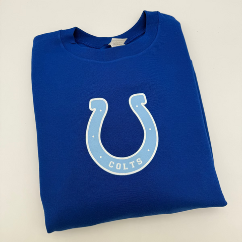LB Colts Horseshoe Crewneck Sweatshirt - Heidisonline