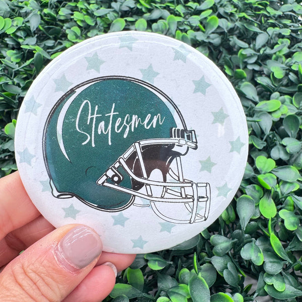 Statesmen Helmet 3" Game Day Button