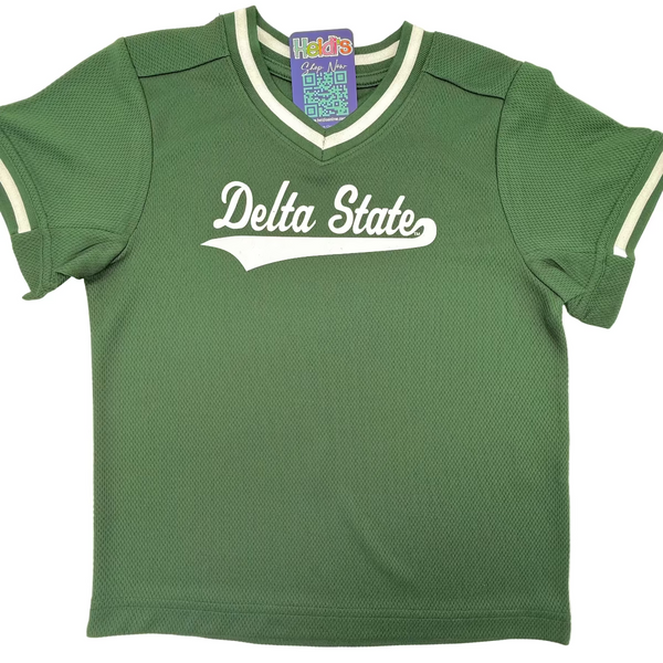 DSU V-Neck Baseball Jersey