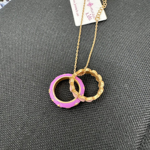 Wearable Rings Necklace Heart II