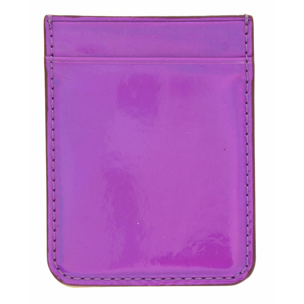 Purple Iridescent Phone Wallet