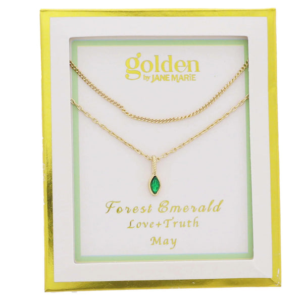 Golden Year Necklace: May