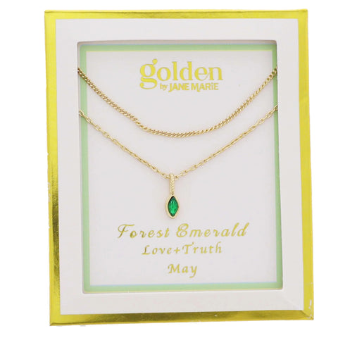 Golden Year Necklace: May