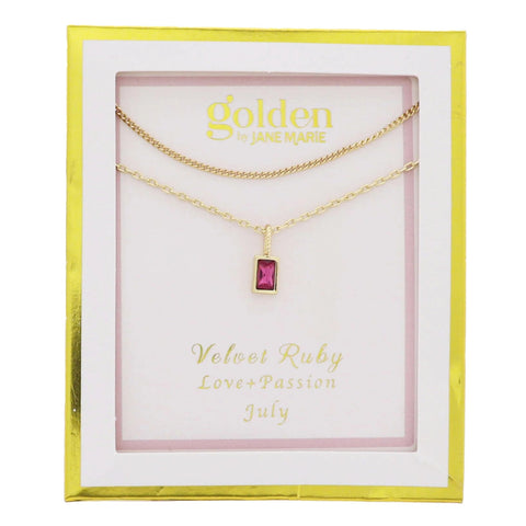Golden Year Necklace: July