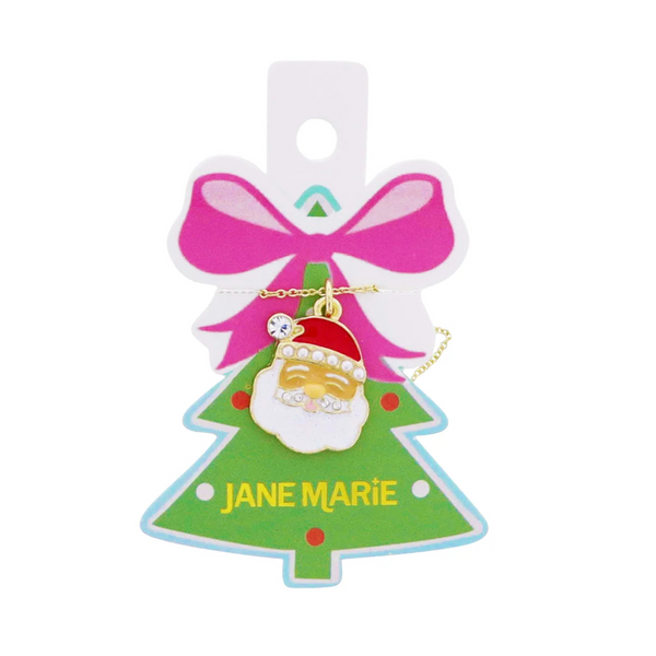 Ball Chain Santa Necklace