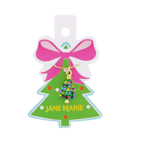 Ball Chain Tree Necklace