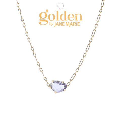 Golden Month Necklace: June