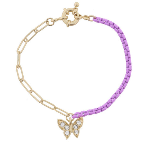 On Color Bracelet: Butterfly