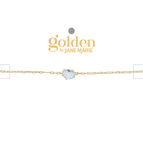 Golden Month Bracelet: December