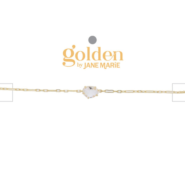 Golden Month Bracelet: April