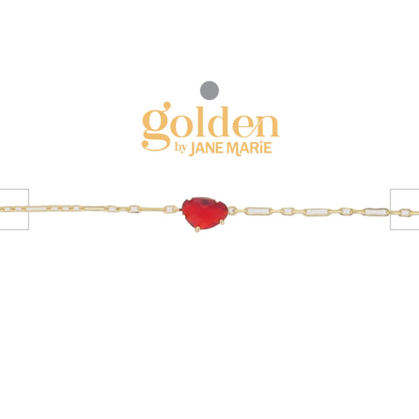 Golden Month Bracelet: July