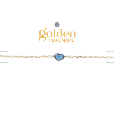 Golden Month Bracelet: September