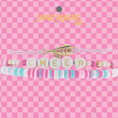 Wrapped in Color Bracelet Set: Cheer