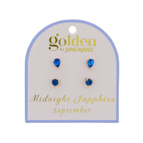 Golden Year! Earring Stud Set: September 
