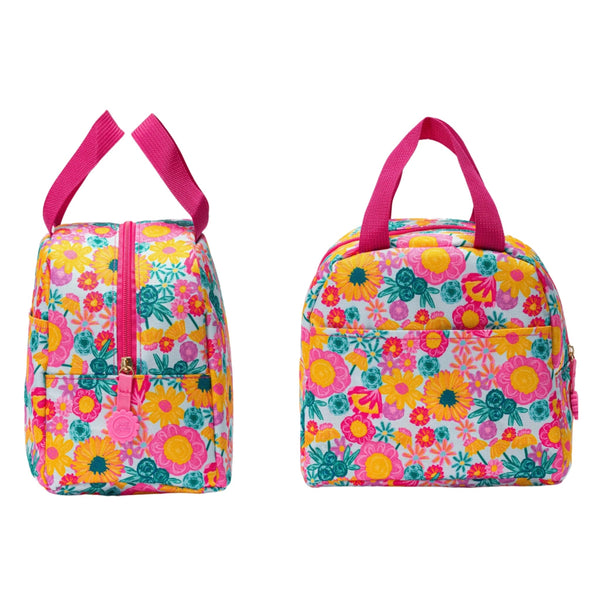 Bold Floral Lunch Tote