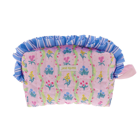 Bloomsbury Quilted Cosmetic Bag