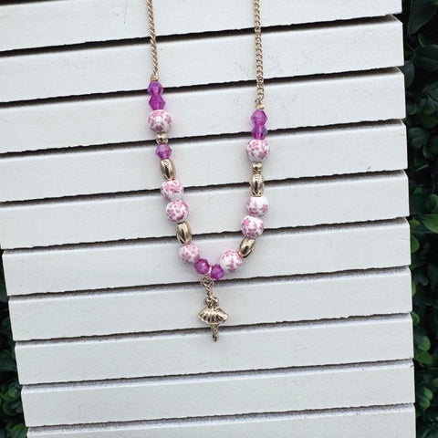 Forever Floral Necklace: Floral Ballerina
