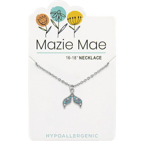 Silver Mermaid Tail Necklace