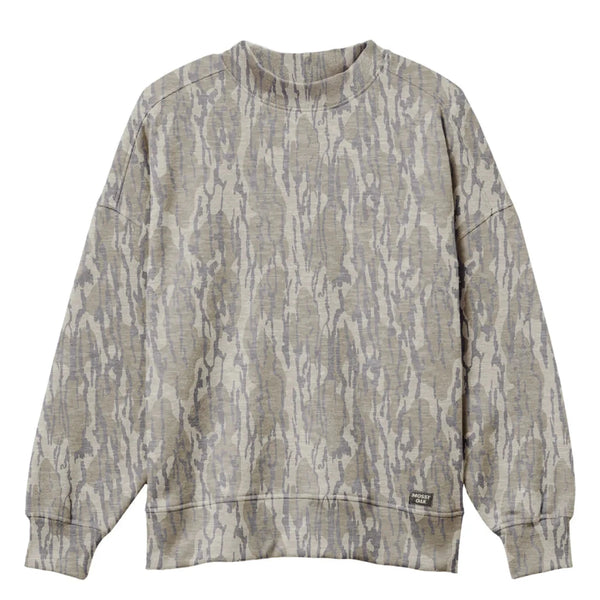 PRE ORDER - Mossy Oak Bottomland Mock Neck Sweatshirt