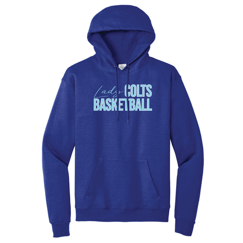 Lady Colts Bball Hooded Sweatshirt