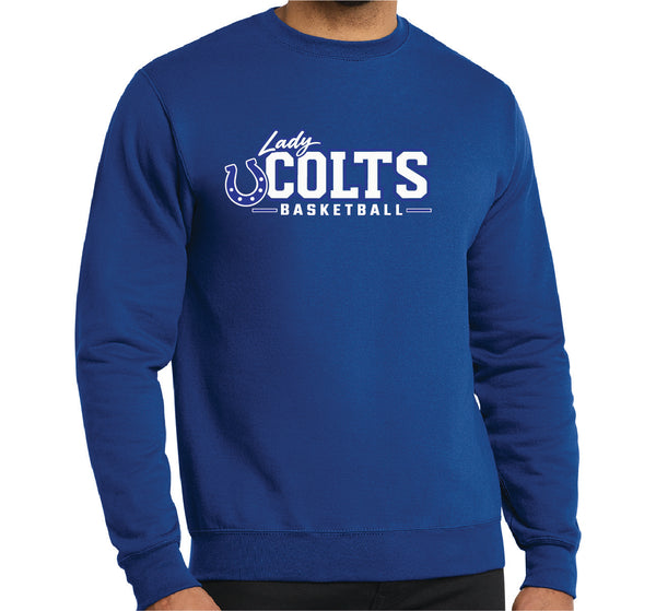 Lady Colts Bball Crewneck Sweatshirt 26'