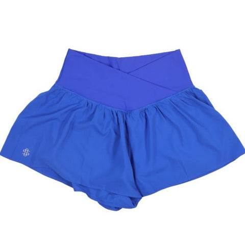 Simply Southern® Cross Running Shorts: Lapis
