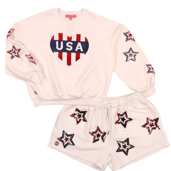 Simply Southern® Sequin USA Set