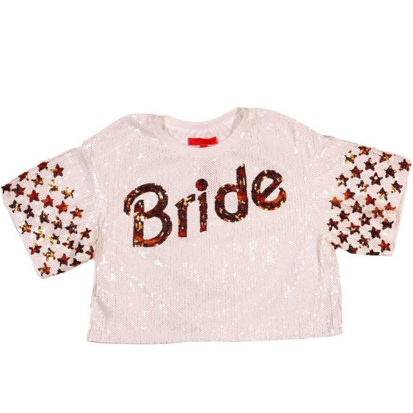 Simply Southern® Sequin Bride Top