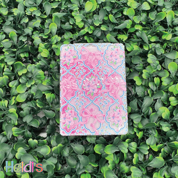 Simply Southern® Magnifying Compact Mirror: Bow Floral