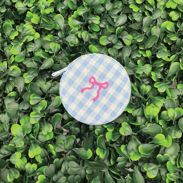 Simply Southern® Light Blue Gingham Tape Measure