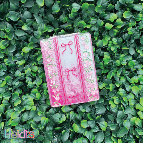 Simply Southern® Magnifying Compact Mirror: Bow Rose