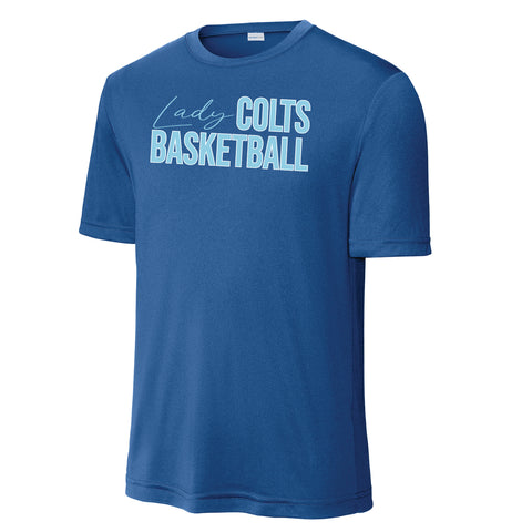 Lady Colts Short Sleeve Dri-Fit Tee: BLUE